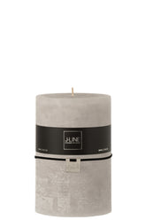 Bougie cylindrique J-Line gris clair Xl - (8674)